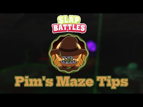 [SLAP BATTLES] Pim's Maze Tips & Harvester Glove Guidelines