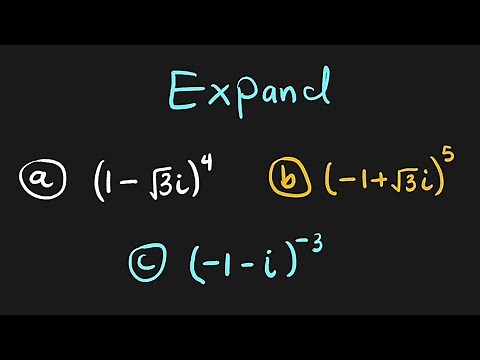 De Moivre's Theorem | Powers of Complex Numbers
