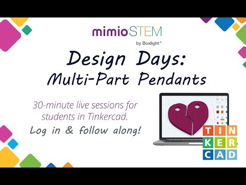 Design Days: Multi-Part Pendants (Valentine's Day Activity)