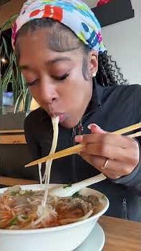 I love pho 😩 #atlanta 🍜 #pho #mukbang #fyp
