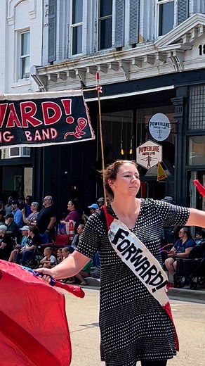 We love bringing Forward! Marching Band to town! | Big Top Parade - Baraboo, WI