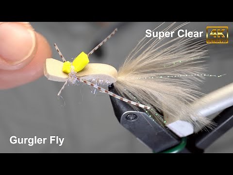 Panfish Gurgler, top water warm water fly - McFly Angler Fly Tying Sessions