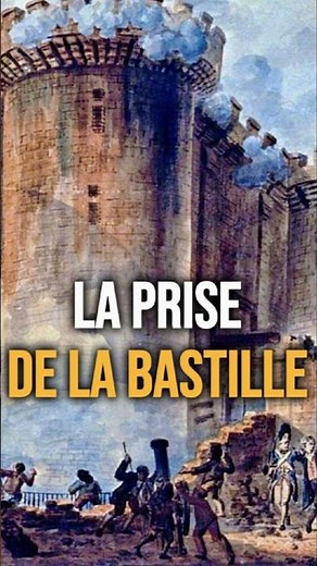 La prise de la bastille (1789) le symbole de la Révolution française #history #histoire #culture