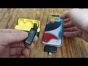 How to Pair Lavalier Mic with iPhone