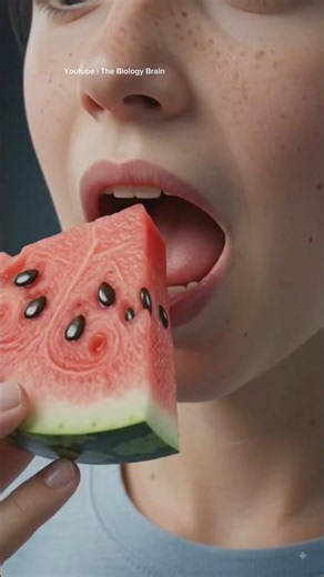 What Happens If You Swallow Watermelon Seeds? #watermelon #health #shorts
