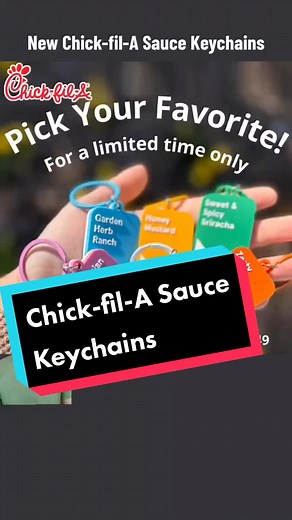 Chick-fil-A Sauce Keychains: Fun Accessories for Fast Food Lovers