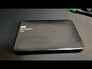 Open WD MY Passport Ultra Hard Drive | Dismantle in One Minute #harddriverepair#sony #wd