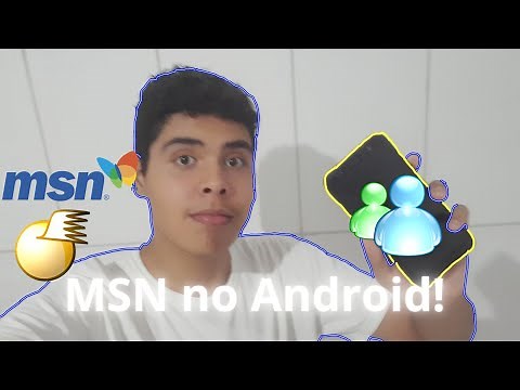 Como baixar o MSN no Android! (Escargot).