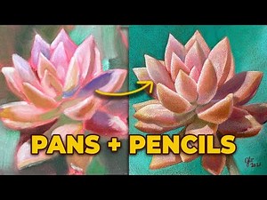 My TOP TIPS for Using PanPastel and Colored Pencil.