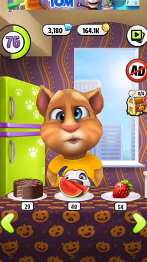 Talking Tom Like Water Melon 🍉🍉 #shorts #talkingtom #mytalkingtom