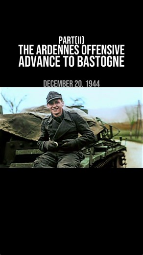 ⚔️Breakthrough at Bastogne – Ardennes Offensive #ww2 #ww2rebuilder #history #shorts