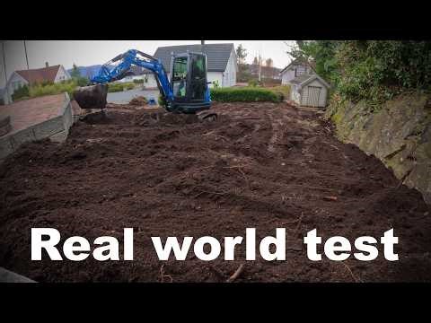 Fixing the bucket curl Issue! - And re-grading a garden