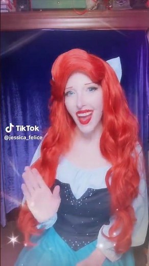 Ariel Little Mermaid Costume 🔥 #Cosplay Model #Fashion Style #Shorts Trend. Makeup Hair Outfit Fan!