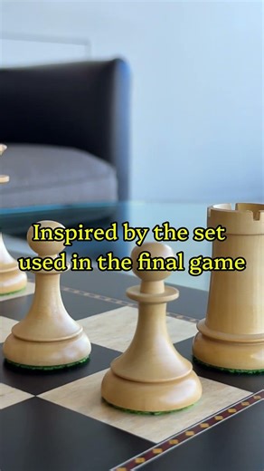 The Queen’s Gambit Chess Set - Final Game Replica