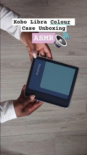 Kobo Libra Colour Clear case Unboxing #asmrsounds ASMR