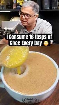 😱 Unknown Facts & Health Benefits Of Ghee On Health - Explained By Prashant Desai! #shorts
