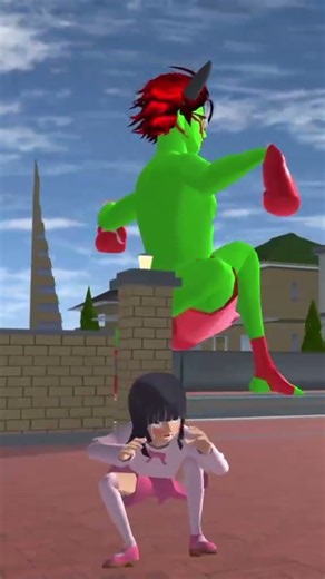 The big ghost crossing near me 😫👹😬 #sakuraschoolsimulator #trending #shortfeed #viral #shortvideo