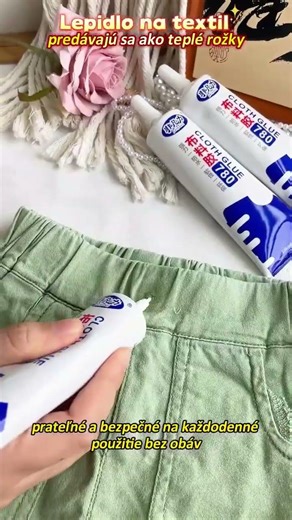🔥【Kúpte 3, získajte 3 zadarmo】✨️[2/4/6 tubičiek] Lepidlo na textil