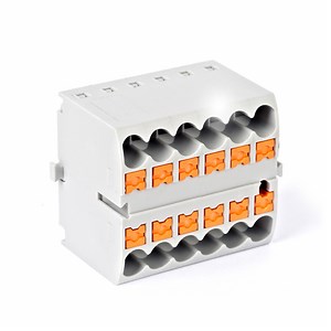 [Hot Item] Ptfix Distribution Terminal Block Plug-in DIN Rail Terminal Blocks