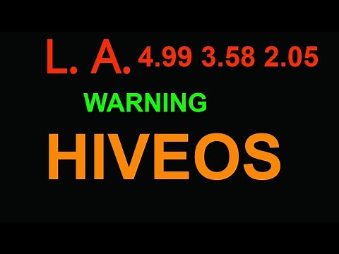 The SPECIALIST EXPLAINS: How To Fix Load Average HiveOS | L.A. Explained