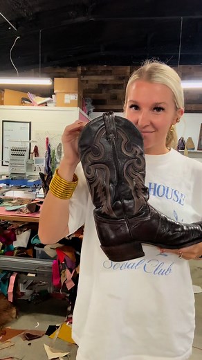 1.3K reactions · 57 shares | This cowboy boot’s next chapter starts tomorrow—ready to ship and ready to wow tomorrow morning on our Auction at 11:30AM CST!鸞✨ | L3 Designs | Facebook