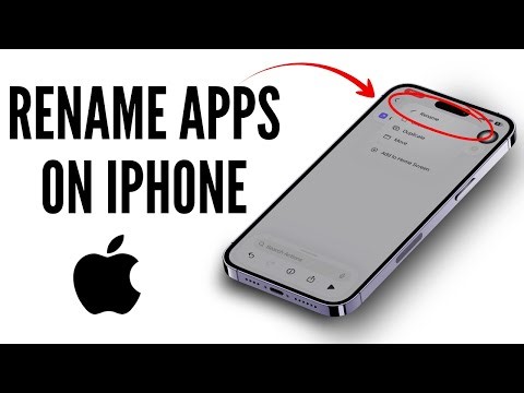 How to Rename Apps on iPhone