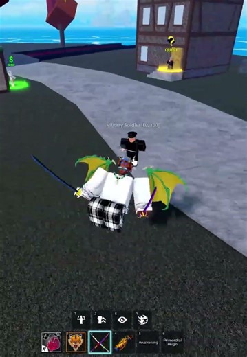 1v1 me on a battle ground game for a blox fruits