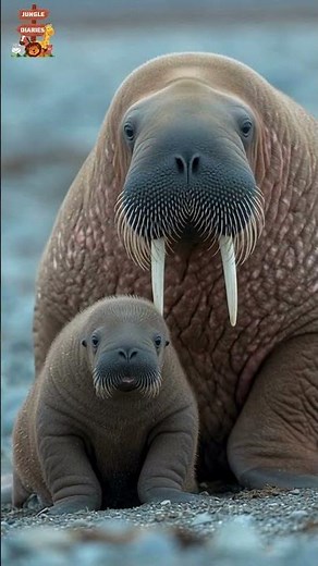 Walrus Facts That Will Surprise You | Arctic Giants #shorts