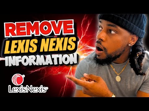 How To Delete Information From LexisNexis Report FAST!!
