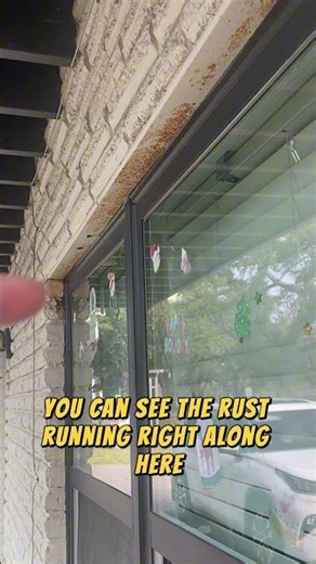 Rusted Metal Lintel