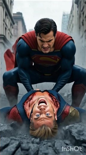 When Superman Finally Meets Homelander #Superman #Homelander