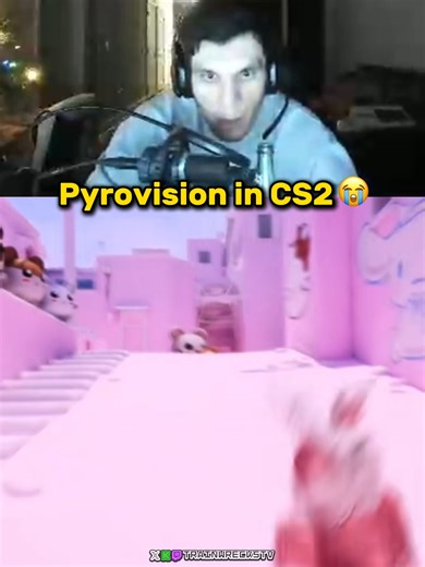 Pyrovision in CS2😭#trainwreckstv #trainwrecks #sober #cs2 #meme #valorant #fyp