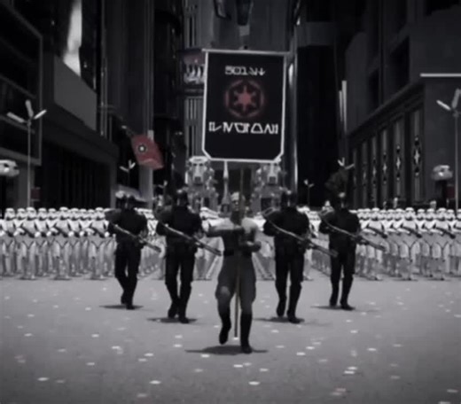 The Rise and Fall of the Galactic Empire in Star Wars