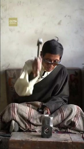 Тибетская ковка драгоценных металлов