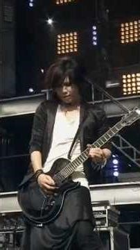 the GazettE-LINDA #rock #japanesemusic #jrock #guitarsolo #live #shorts #band #music#guitarist#japan