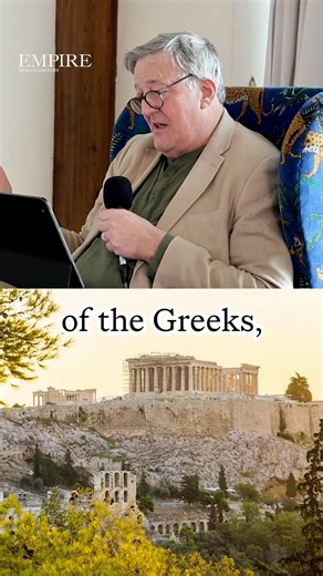 Empire: World History on Instagram: "How did we get the term 'Milky Way' and 'Galaxy'? It all has its origins in Greek Myth, as Stephen Fry explains...✨"