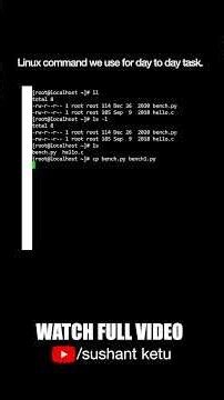 Linux daily usage commands for devops....is it really that much simple? #linux #daily #command #sre