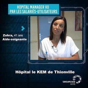 Zohra, aide-soignante, nous parle du logiciel Hopital Manager