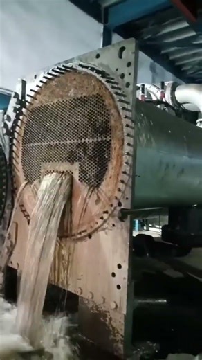 DE Scaling with chemical.Shell and Tube Type Condenser