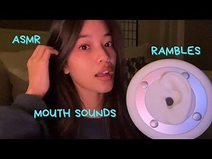 ASMR Ear to Ear Whispers🩵Brain Melting Tingly Trigger Assortment (mouth sounds, blowing)