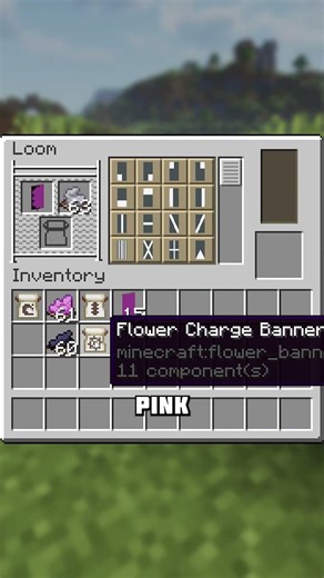 Ender dragon banner in Minecraft #shorts