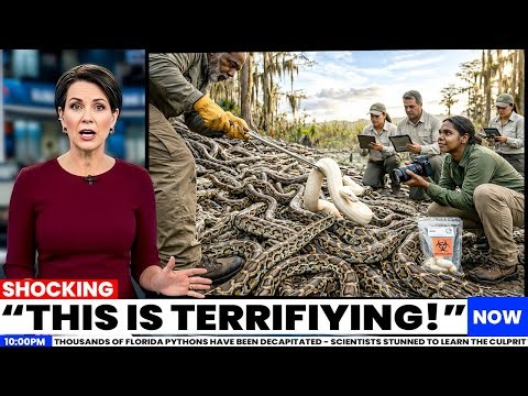 Tracker Goes Silent in the Everglades — Apex Python Taken Out by the Unthinkable Creature