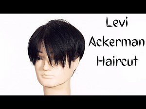 Levi Ackerman Undercut Haircut Tutorial - TheSalonGuy