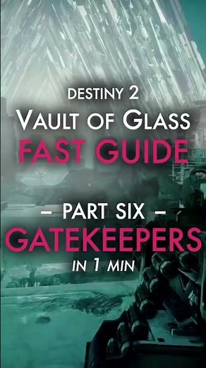 GATEKEEPERS GUIDE // Vault of Glass Part 6, full raid in 5 mins!! #destiny2