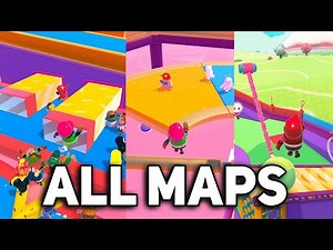 ALL Fall Guys Legacy Season 1 Maps Tips & Tricks