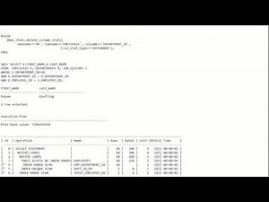 Oracle SQL Tuning Interview Question 2 - Statistics Vs Histograms