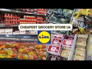 LIDL GROCERY SHOPPING HAUL, NEW IN LIDL, CHEAP FOOD SHOPPING LIDL LONDON