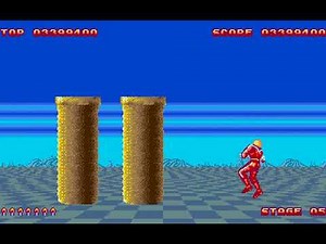 Amiga 500 Longplay [259] Space Harrier II