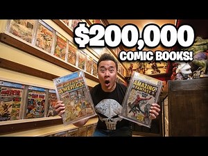 $200,000 COMIC BOOK ROOM MAKEOVER - CGC Comic and Statue Collection Tour!