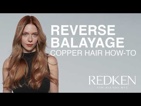 Mastering Reverse Balayage for Copper Hair: Clementine Glow | Redken